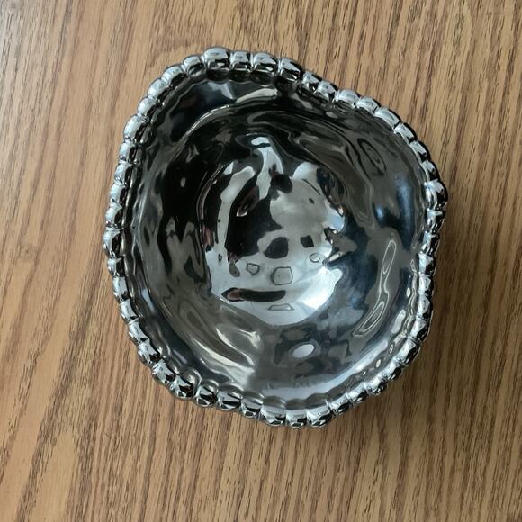 Pampa Bay Porcelain Salerno Rectangular Serving Tray And Matching Bowl (2pc) - Picture 3 of 4